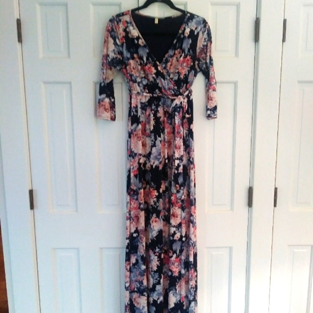 Pinkblush Maternity Floral Maxi Dress